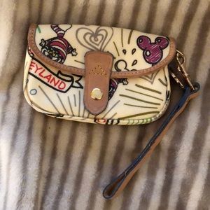 Dooney and Bourkey Disney Parks wristlet